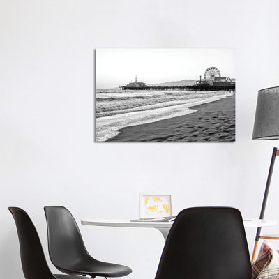 Summer in Santa Monica 1 Piece Wrapped Canvas Wall Art