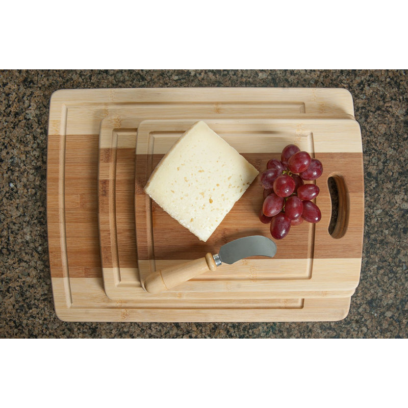 Best Desu, Inc. Best Desu, Inc. Heim Concept 3 Piece Organic Bamboo Cutting Board