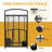 Riley Firewood Rack with Tools
