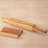 Teak Wood Belan with Stand Set