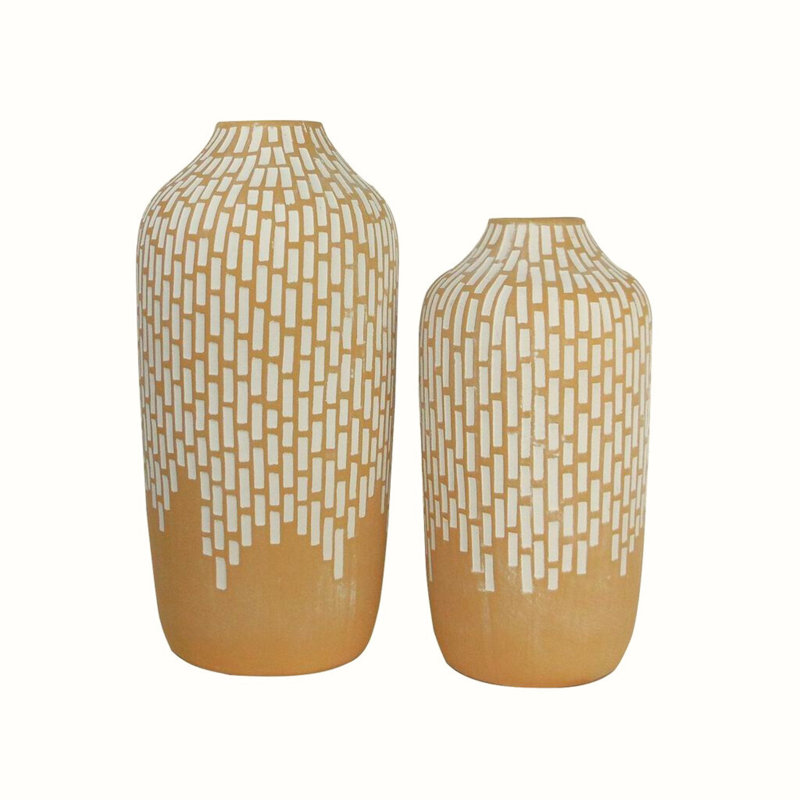 Bellair Ceramic / Porcelain Table Vase, Brown