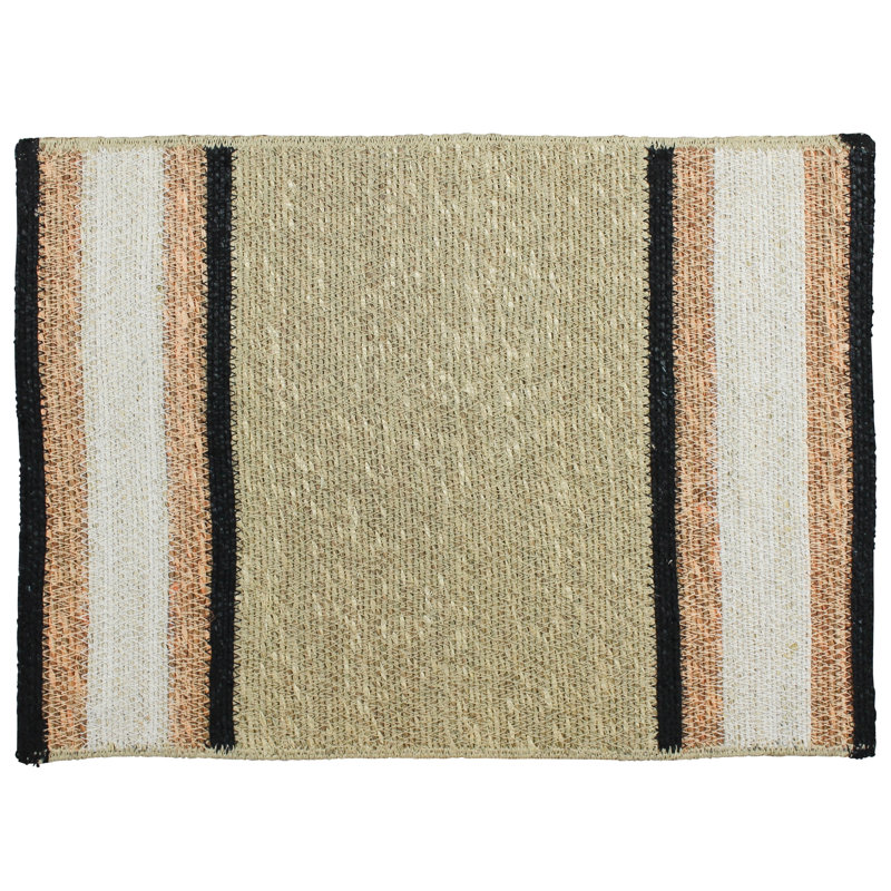 Napperon, ruppie maritime - Rect, Blacks Blanc