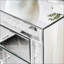 Armoire à trois tiroirs Silver Mirror