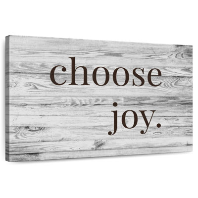 Choose Joy Typography