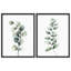 Feuilles de plantes, œuvre d'art moderne, impressions encadrées, affiches, petit art mural de salle de bain-104787991-104787995