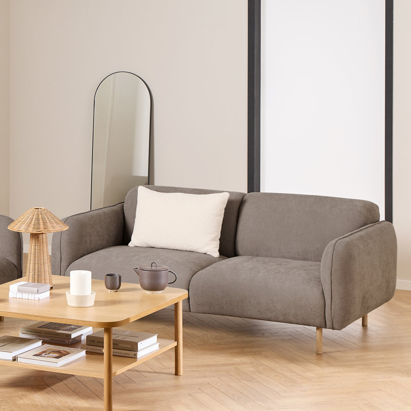 Ronreco Sofa, 3, Brown