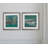 'Azure' 2 Piece Framed Print Set-27610053