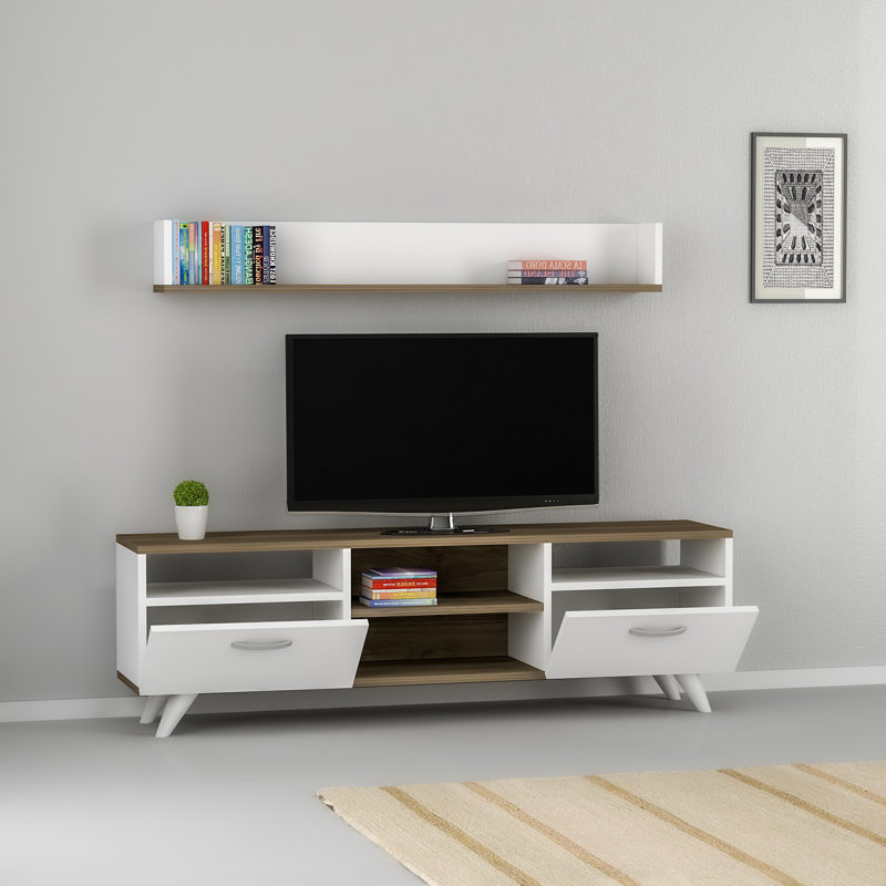 Meuble télé pour téléviseur de 50 po ou moins Webberville