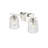 Mercer41 Cavanaugh 2 Light Vanity with Clear Woven Lattice Shade-172246910