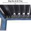 Pergola de patio en aluminium avec guirlandes lumineuses de 48 pi-101181321