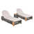 Gray/Teak