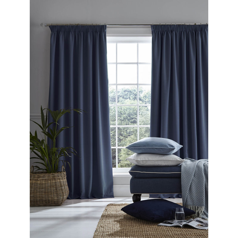 Laura Ashley Curtain Panel Pair, 88X72