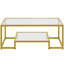 Frame Coffee Table with Storage-2079038116