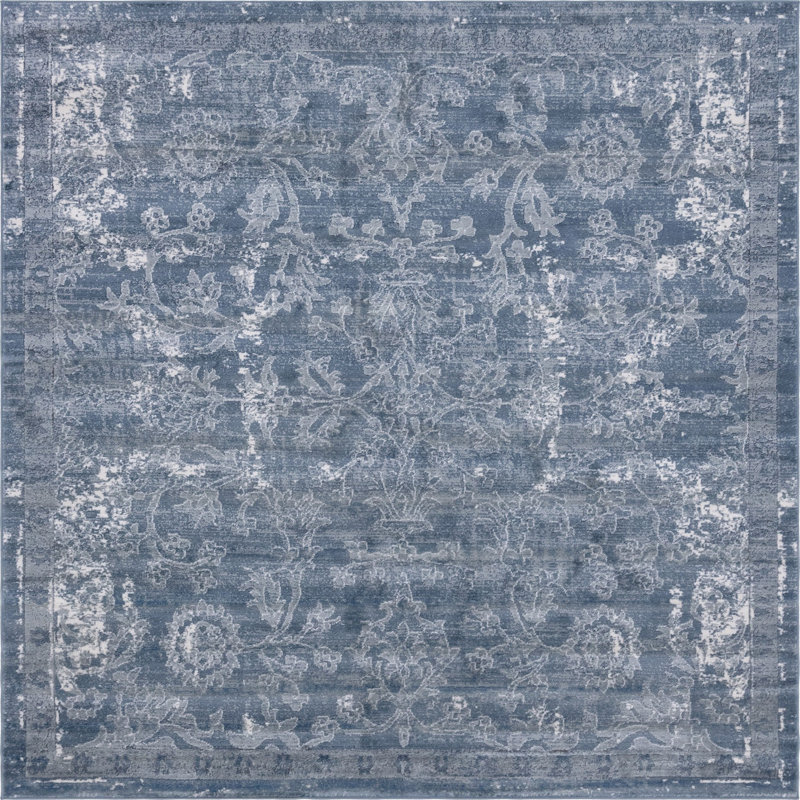 Moree Ikat Indoor Rug, Square 6'