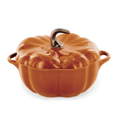 Staub Ceramic Pumpkin Cocotte