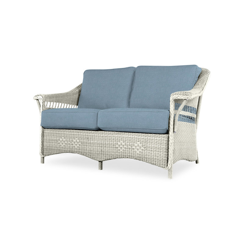 Nantucket Outdoor 2 - Seat Loveseat, Charlotte Sparrow, Linen