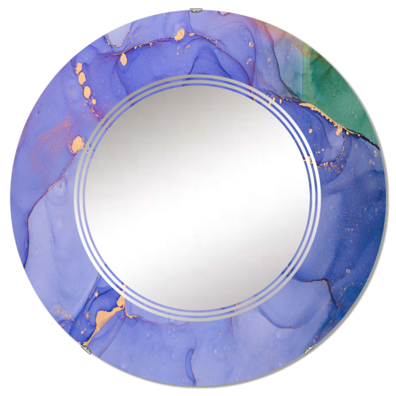Circle Mirror, 24" x 24"