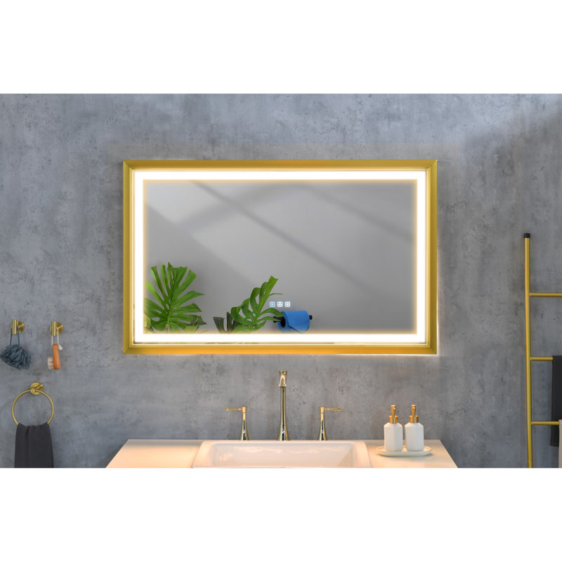 42 po Miroir à DEL X 24