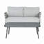 Causeuse et table en acier-166299281-166299292