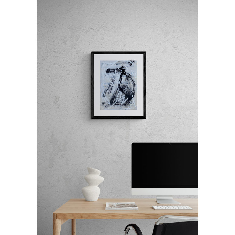 «Black Throated Wind» par Dina Gardner, H 20 po x l 16 po x P 0,88 po