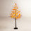5Ft. Pre-Lit Autumn Maple Artificial Fall Tree With Berries And 96 Warm White LED Lights