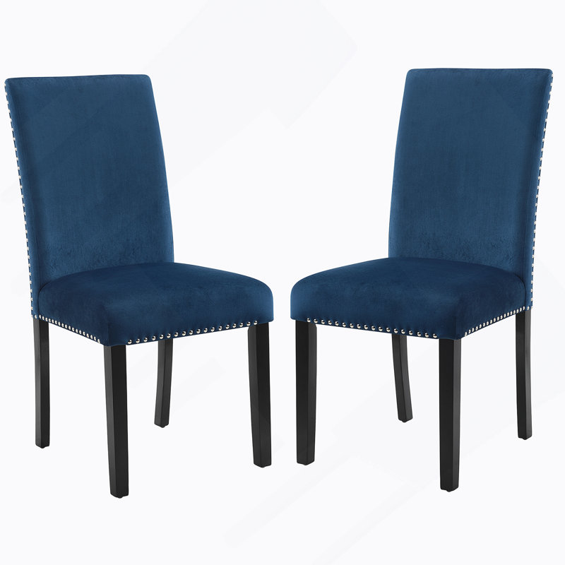 Chaise de salle à manger Cobre, Bleu