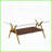 Modern Tempered Glass Coffee Table for Living Room - Sturdy Metal Legs, Easy Clean &amp; 220lbs Capacity-2010795841-2010795843