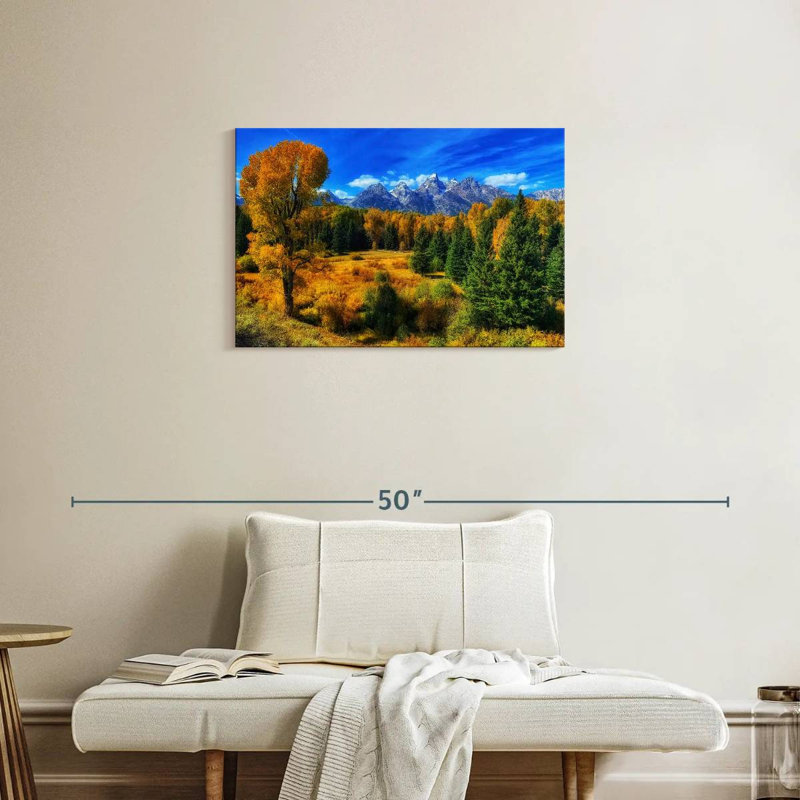 Alvord Jackson Hole Wyoming en automne, H 20 po x l 30 po