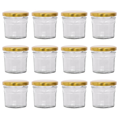 Glass Jar - Set of 6