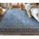 Bungalow Rose Adrith Antalya Modern Vintage Boho Blue Area Rug