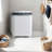 Portable Washing Machine with Drying Rack and 10 Hangers, 32lbs Mini Compact Laundry Washing Machine, Twin Tub 20lbs Washer & 12lbs Spinner, Clothes Washer Machine for Apartment, Dorm, RV, Black