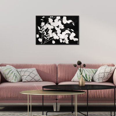 «Foliage Silhouettes Opposite», impression sur toile tendue
