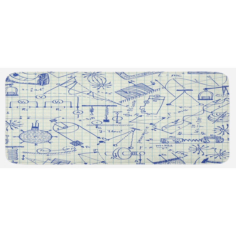 Tapis de cuisine physique
