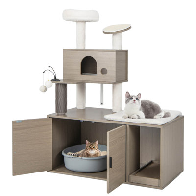 Deshandra 52'' H Cat Tree
