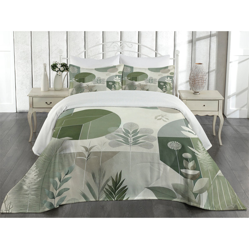 Polyester Coverlet, Queen Coverlet + 2 Standard Shams
