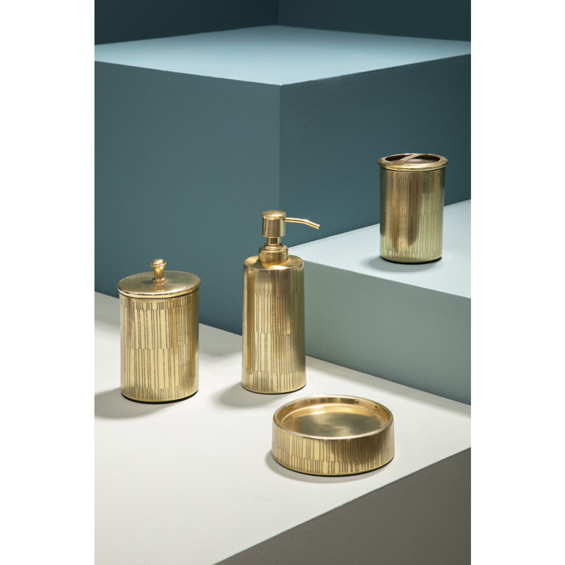 Strout Metal Jar, Champagne