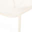 Chaises empilables en fer blanc mat - été agréable, 26 po X P 22,08 po, fer de cour de 7,62 lb