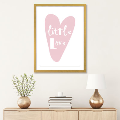 Little Love Heart - Textual Art
