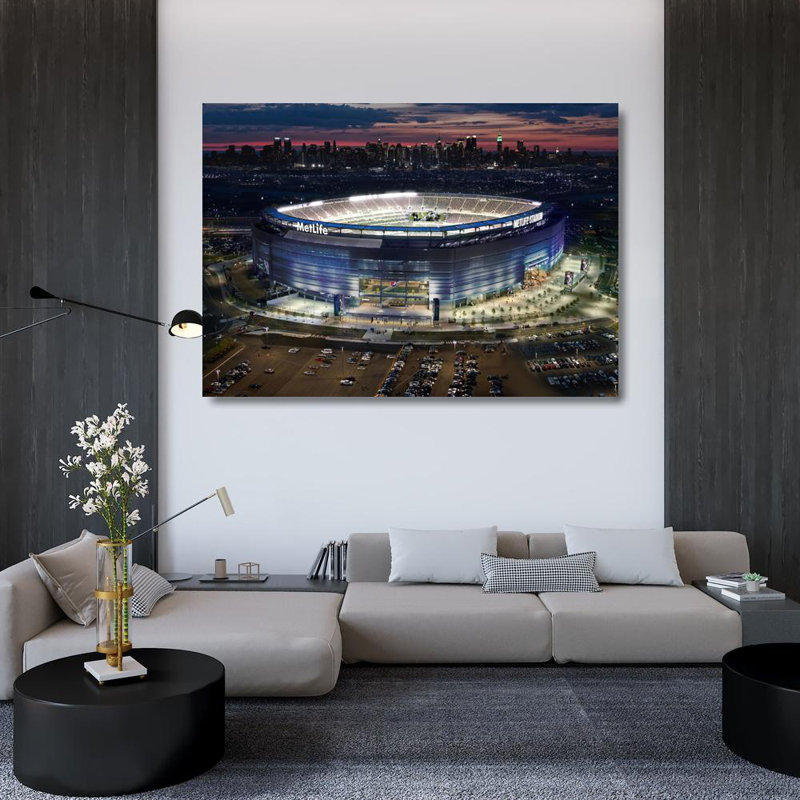 MetLife Stadium, H 34 po x l 48 po
