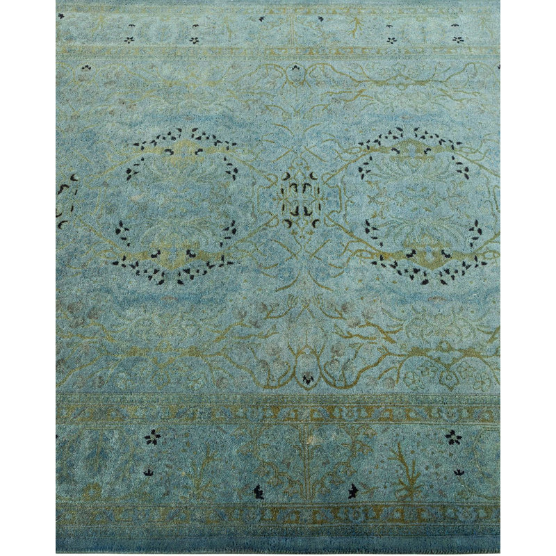 Fine Vibrance One-of-a-Kind 4' 3" X 6' 0" Hand Knotted Area Rug