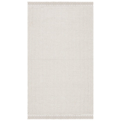 Bester Hand Woven Cotton Solid Colour Rug