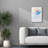 Epic Graffiti 'Abstract Dandelion' by Andreas Magnusson Canvas Wall Art-106171621