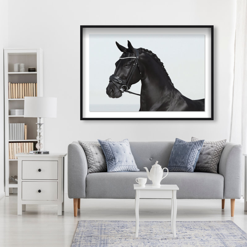 Midnight Majesty II Framed Graphic Art, 21.5"H x 31.5"W, Black Shadowbox