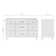 Base de meuble-lavabo simple 54 po ARIEL Monreau
