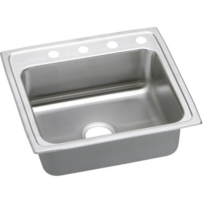 Lustertone 22" L x 19.5" W Drop-in Kitchen Sink
