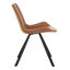 Chaise d'appoint rembourrée Saddle-44770510