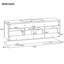 Ensemble de meuble-lavabo flottant mural 48 po avec lavabo composite, 3 tiroirs et tablette ouverte