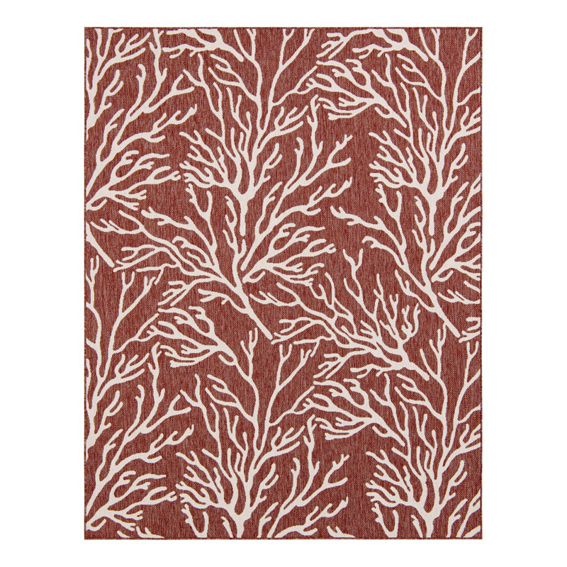 Angelys Indoor/Outdoor Area Rug, Rectangle 7'10" x 10'