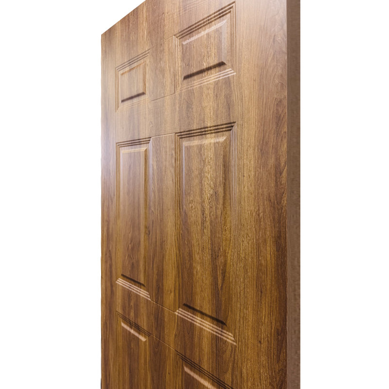 Dalle de porte intérieure 6 panneaux en noyer, 28 po x 84 po