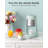 CROWNFUL Countertop Snow Cone Maker